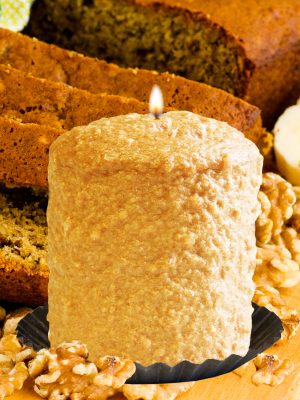 Banana Nut Bread Hearth Candle