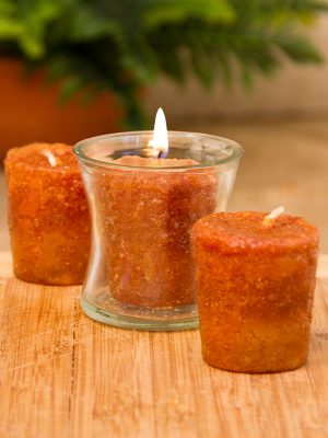 Pumpkin Crumb Cake 3 Pack Votive Candles