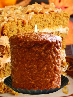 Pumpkin Crumb Cake Hearth Candle