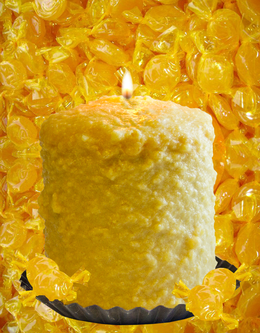 Butter Rum Hearth Candle
