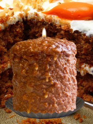 Carrot Cake Hearth Candle