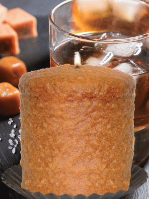 Salted Caramel Rum Hearth Candle