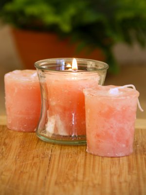 Strawberry Parfait 3 Pack Votive Candles