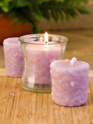 Vintage Lavender 3 Pack Votive Candles