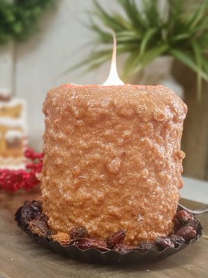 Gingerbread Cookie Electric Candle
