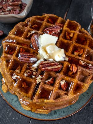 Belgian Pecan Waffle