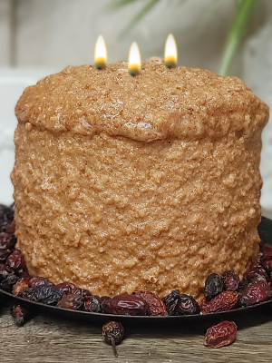 Caramel Coffee Cake Mini 3 Wick Candle