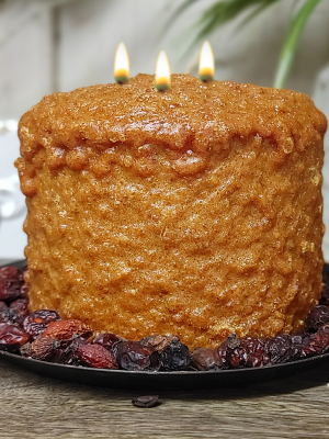 Pumpkin Crumb Cake Mini 3 Wick Candle