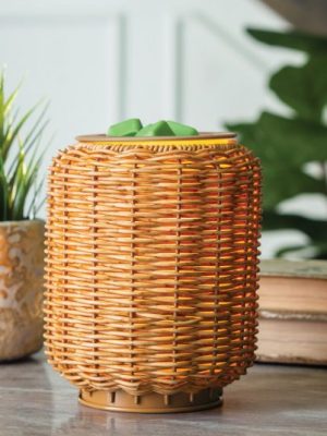 Wicker Lantern Illumination Fragrance Warmer
