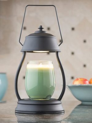 Black Hurricane Lamp