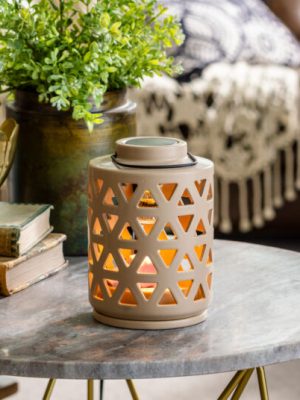 Geo Lantern Canopy Illumination Warmer