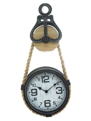 PULLEY CLOCK