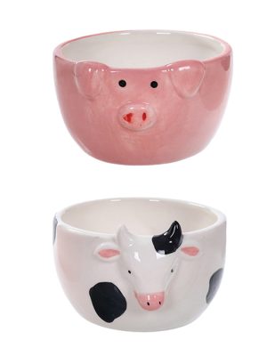 Cow or Pig Ramekin