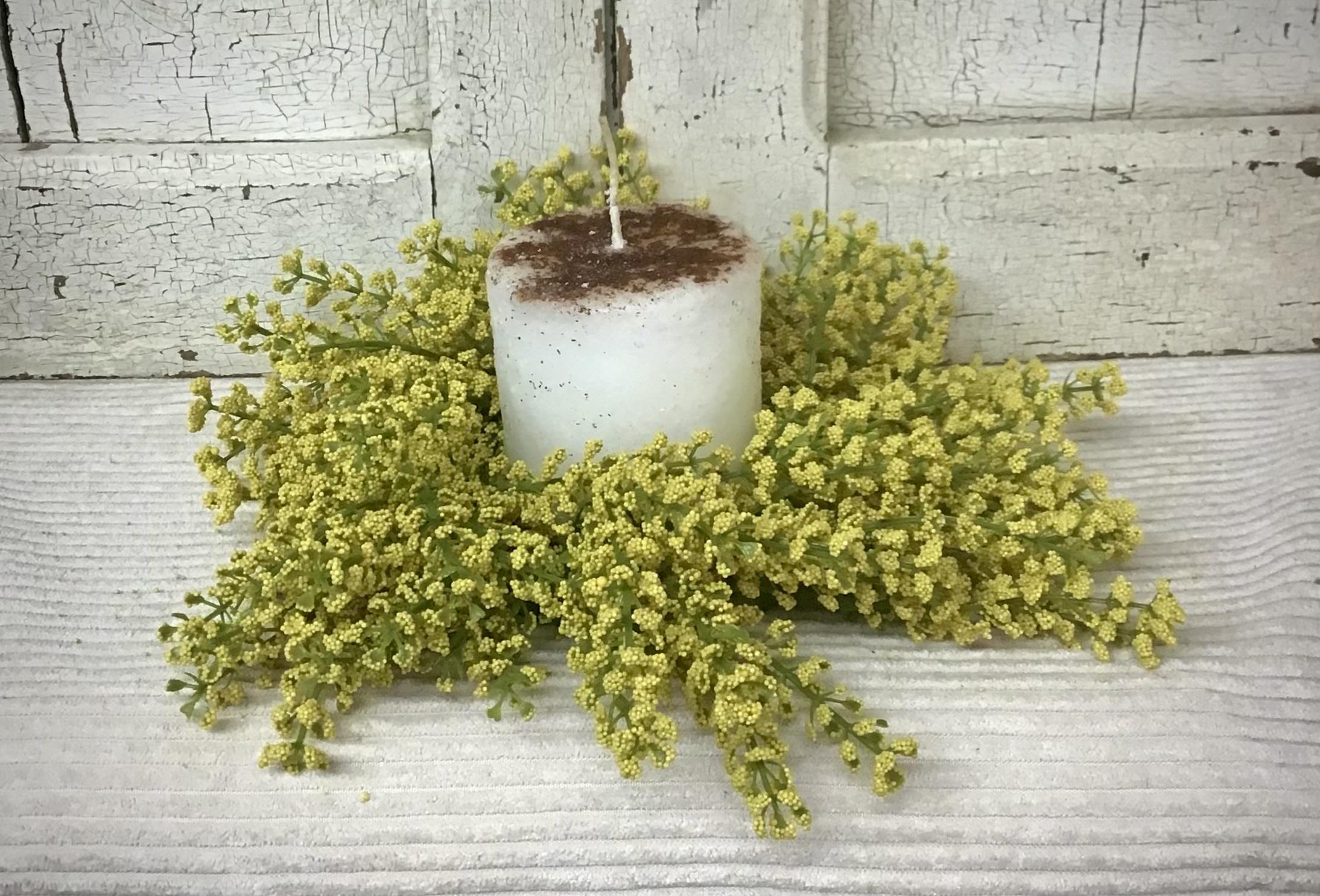 Bursting Astilbe Candle Ring Sunshine 3.5"