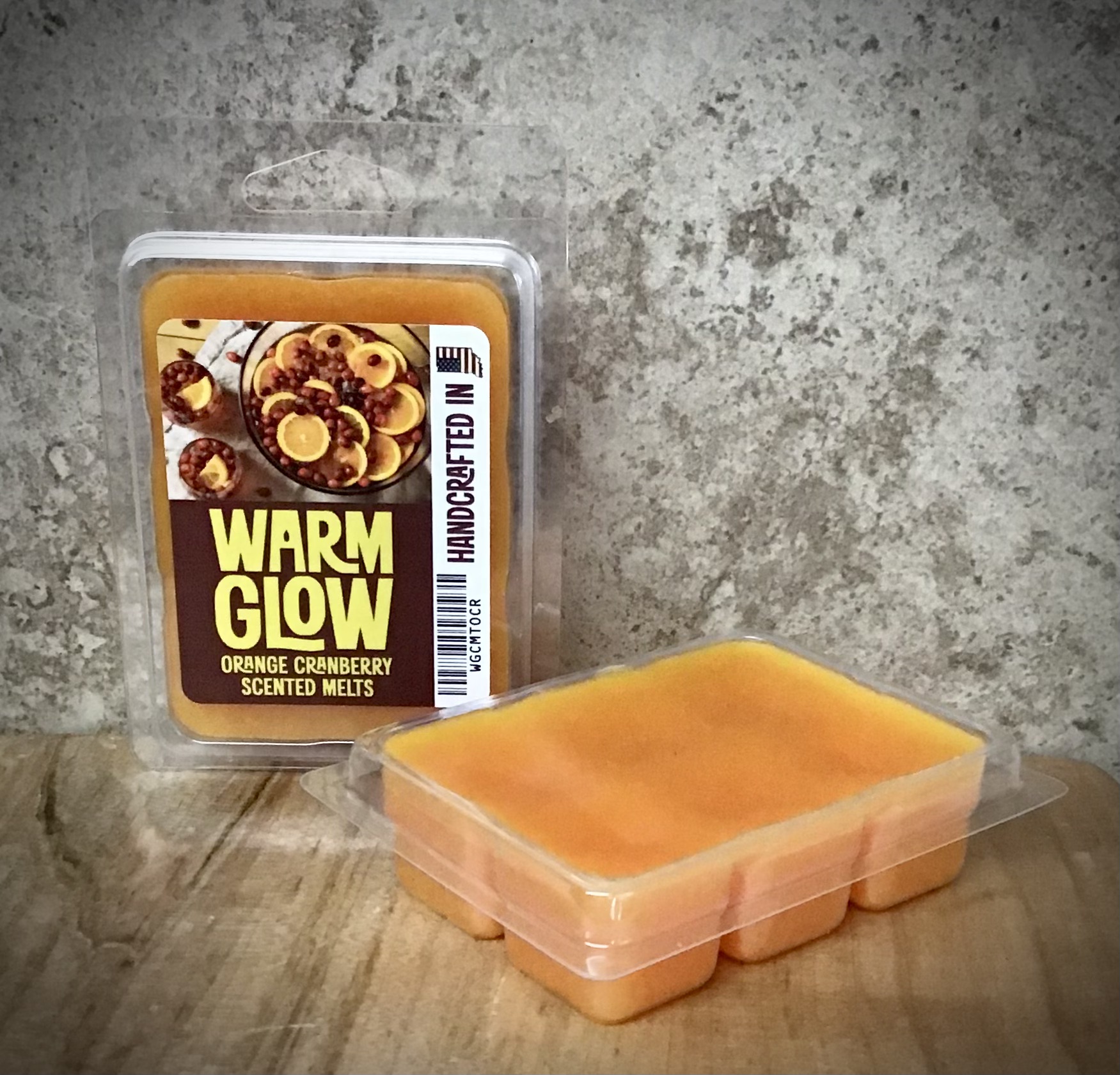 Orange Cranberry Scented Melt