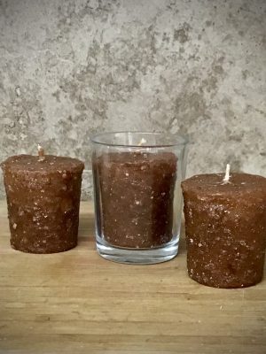 Gingerbread Cookie 3 Pack Votive Candles